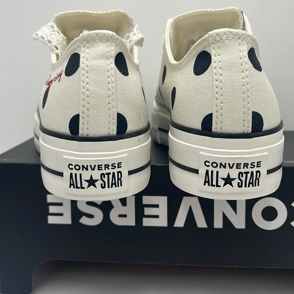 Converse WMNS Polka Dot Platform Sneakers A10689C CTAS LIFT OX
EGRET/BLACK/DAYS - Picture 13 of 16